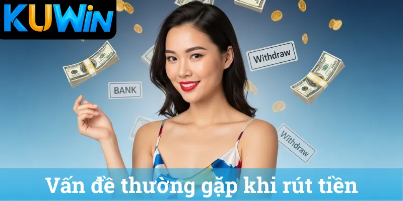 Vấn đề thường gặp khi rút tiền